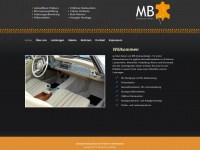 mb-interieurdesign.de Webseite Vorschau