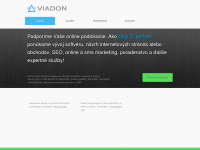 viadon.sk Webseite Vorschau