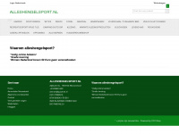 alleshengelsport.nl Webseite Vorschau