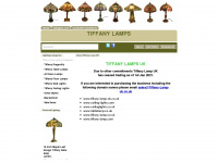 tiffany-lamp-uk.co.uk Webseite Vorschau