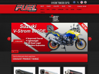 fuelexhausts.com Webseite Vorschau