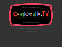 comicorello.tv Webseite Vorschau