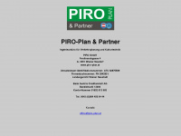 piro-plan.at Webseite Vorschau