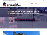 csl-computerservice.ch Webseite Vorschau