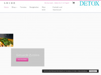 detox-typgerecht.at Webseite Vorschau