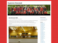 haydn-chor.at Webseite Vorschau