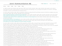 jeko.com Webseite Vorschau