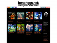 benbriggs.net Webseite Vorschau