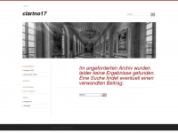 clarino17.wordpress.com Webseite Vorschau