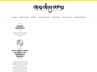 dingdingdong.org Webseite Vorschau