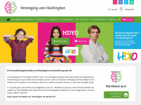 huntington.nl Webseite Vorschau