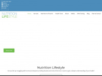 nutritionlifestyle.co.uk Webseite Vorschau