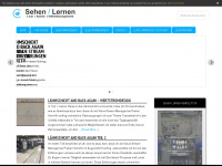 sehen-lernen.com Webseite Vorschau