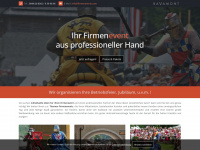 firmenevents.com Webseite Vorschau