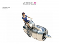 mp-design-3d.de Webseite Vorschau