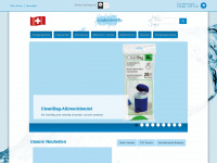 sauberino.ch Webseite Vorschau