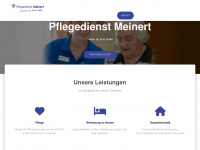 pflegedienst-meinert.de Webseite Vorschau