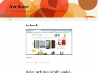 avcibase.wordpress.com Webseite Vorschau