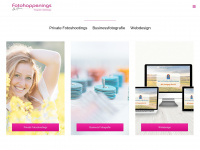 fotohappenings.ch Webseite Vorschau