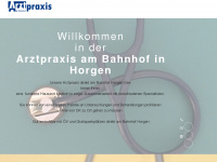 bahnhofpraxis.ch Webseite Vorschau
