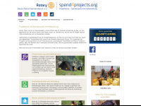 spend4projects.org Webseite Vorschau