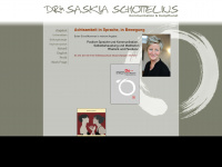saskia-schottelius.de Webseite Vorschau