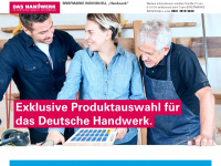 handwerksmarke.de Webseite Vorschau