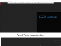 renault-trucks.dk Webseite Vorschau