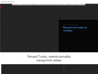 renault-trucks.si Webseite Vorschau