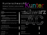 kunterschwarzac.de Webseite Vorschau