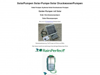 solar-pumpe.eu Webseite Vorschau