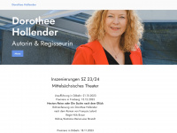 dorothee-hollender.de Webseite Vorschau