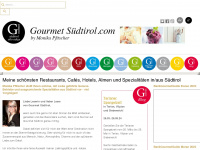 gourmetsuedtirol.com Webseite Vorschau