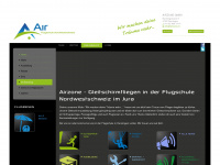 airzone.ch Webseite Vorschau