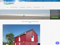 nordsee-meerurlaub.de Webseite Vorschau