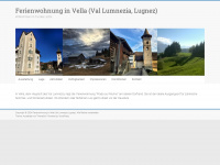 ferienwohnung-lugnez.ch Webseite Vorschau