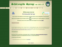 schuetzengilde.org Webseite Vorschau