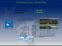 fewo-ostsee-calmsailing.de Webseite Vorschau