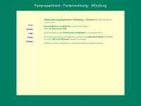 ferienappartment-wuerzburg.de Webseite Vorschau