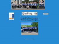 musikverein-eichelberg.de Webseite Vorschau