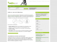 catfire.net Webseite Vorschau