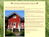 ferienhaus-holsteinische-schweiz.de Webseite Vorschau