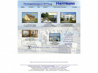 herrmann-fewo.de Webseite Vorschau