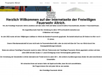 ffw-altrich.de Webseite Vorschau