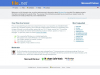 file.net Webseite Vorschau