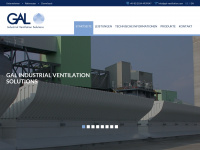 gal-ventilation.com Webseite Vorschau