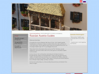 russian-austria-guides.at Webseite Vorschau