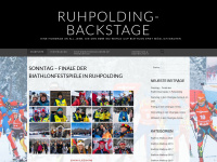 ruhpolding-backstage.de Webseite Vorschau