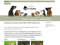 dog-tours.de Webseite Vorschau