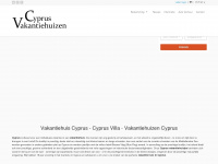 cyprus-vakantiehuizen.eu Webseite Vorschau